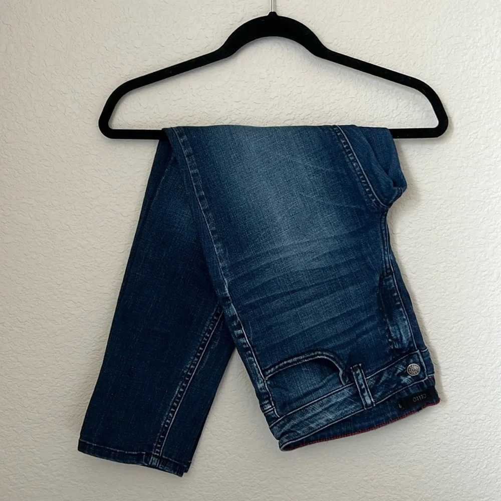 CELLO dark wash ankle jeans